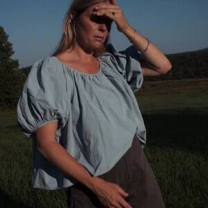 Rudy Jude Gather Blouse - Natural